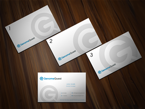 Business Card Design by Scorpius design for GenomeQuest, Inc. | Design: #1622898
