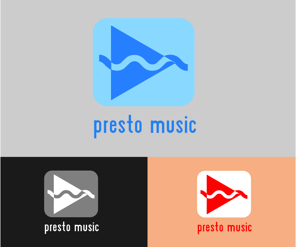 Logo Design by outlinecebra.com for PrestoMusic | Design #5825873