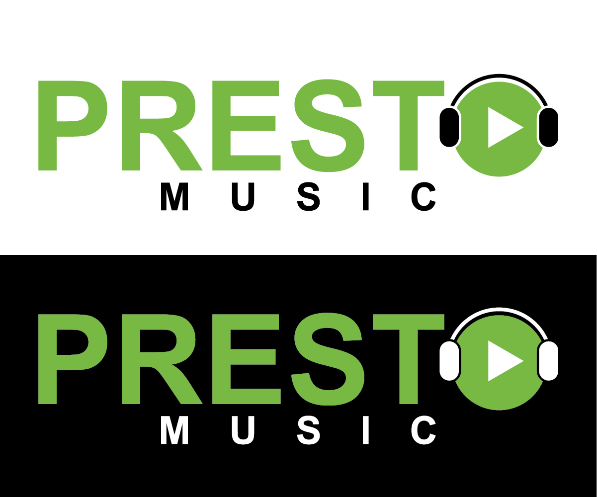 Logo Design by Johney for PrestoMusic | Design #5936923