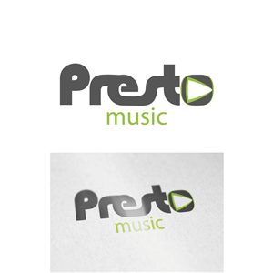 Logo Design by kamusinggris1234 for PrestoMusic | Design: #5830689