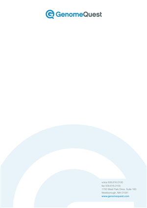 Design En-Tête par Comunicamente Lab pour GenomeQuest, Inc. | Design : #1599435