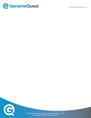 Design En-Tête par jrdesign pour GenomeQuest, Inc. | Design : #1591367