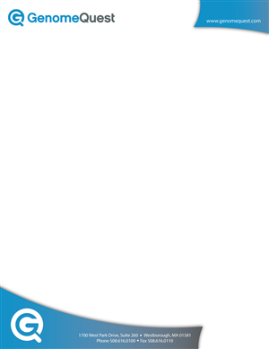 Design En-Tête par jrdesign pour GenomeQuest, Inc. | Design : #1591437