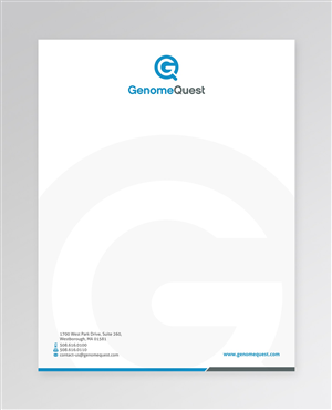 Design En-Tête par ani pour GenomeQuest, Inc. | Design #1591051