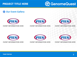 PowerPoint Design by Best Design Hub for GenomeQuest, Inc. | Design: #1589062