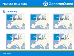 PowerPoint Design by Best Design Hub for GenomeQuest, Inc. | Design: #1589077