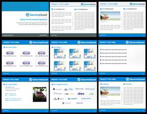 PowerPoint Design by Best Design Hub for GenomeQuest, Inc. | Design: #1589152