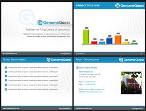 PowerPoint Design by Best Design Hub for GenomeQuest, Inc. | Design: #1623182