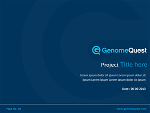 PowerPoint Design by Best Design Hub for GenomeQuest, Inc. | Design: #1633255