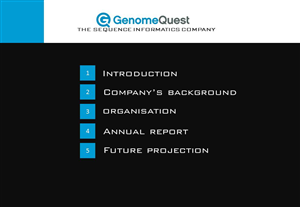PowerPoint Design by dexygnmachjne for GenomeQuest, Inc. | Design: #1607852