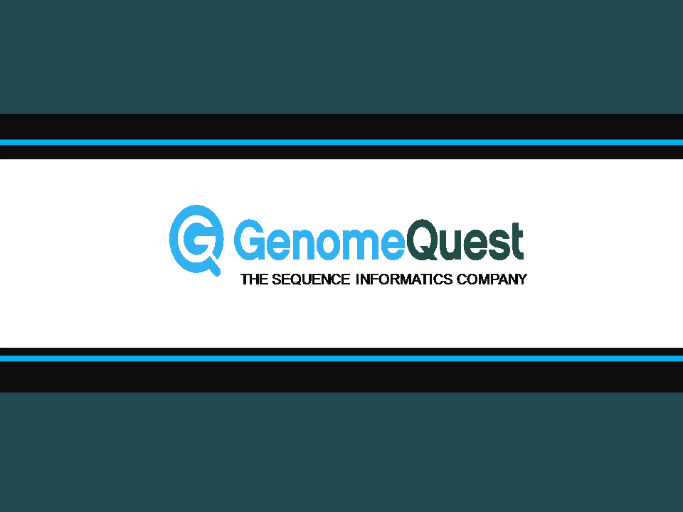 PowerPoint Design by bijuak for GenomeQuest, Inc. | Design #1590498