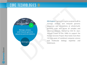 PowerPoint Design by 100YAN for GenomeQuest, Inc. | Design: #1602576