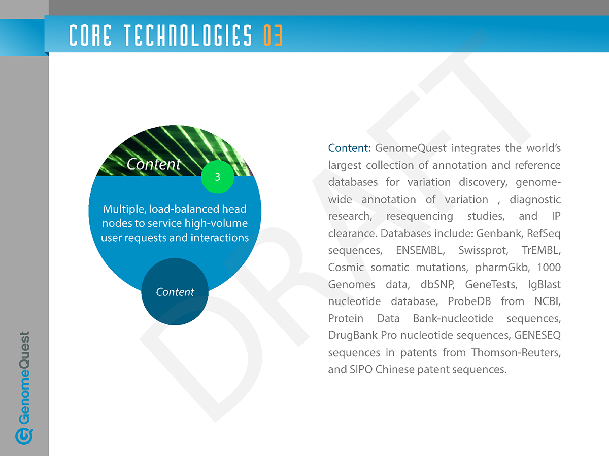 PowerPoint Design by 100YAN for GenomeQuest, Inc. | Design #1602578