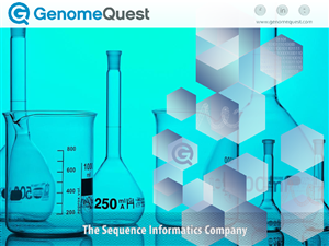 PowerPoint Design by 100YAN for GenomeQuest, Inc. | Design: #1626525