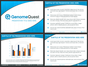 PowerPoint Design by Purpletouch for GenomeQuest, Inc. | Design: #1606052