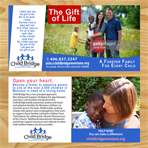 Design de Carte Postale par Venus L. Penaflor pour Child Bridge | Design : #5833523