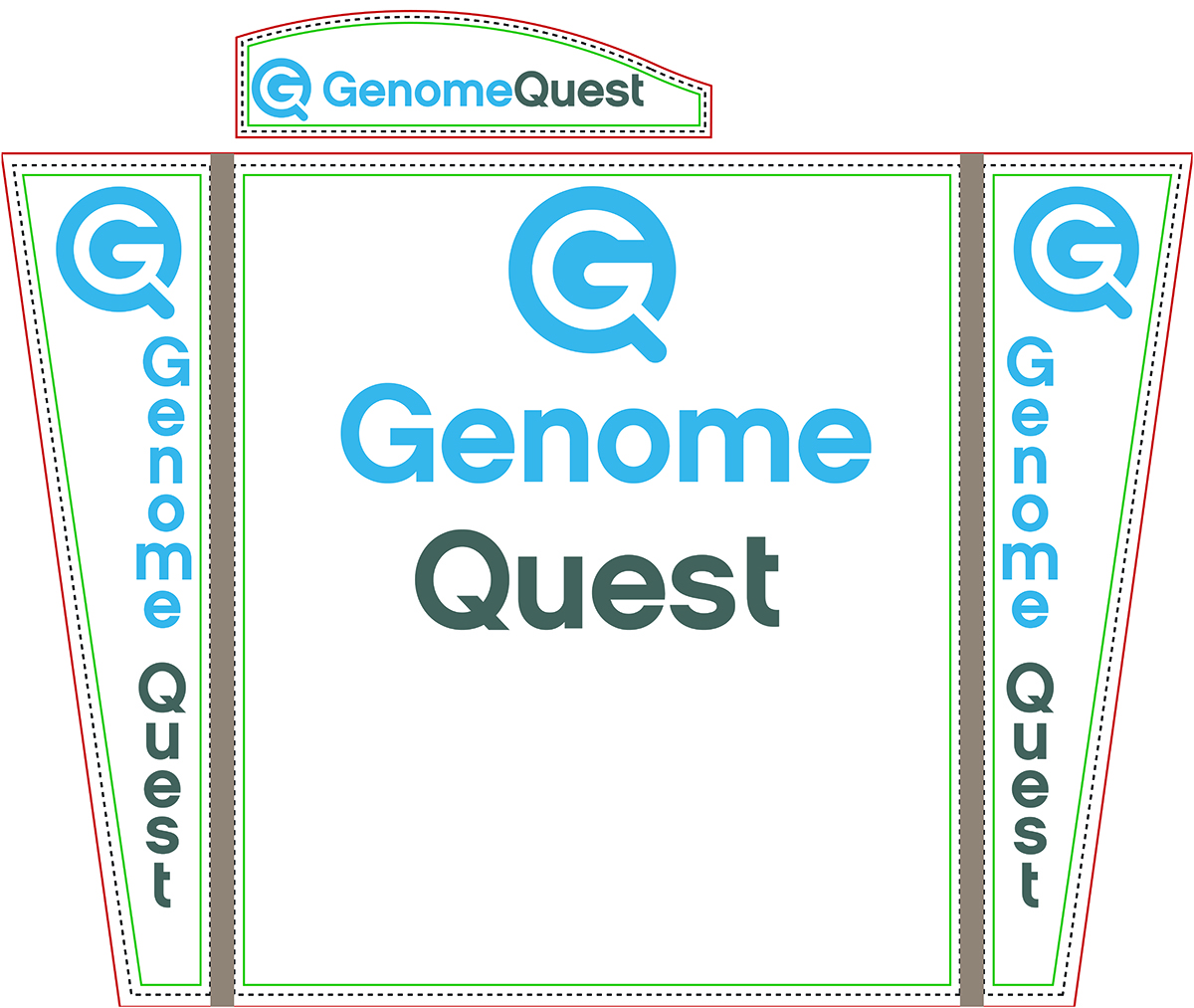 Graphic Design by Iris Soh for GenomeQuest, Inc. | Design #1585471