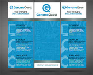 Graphic Design by James Sylvester for GenomeQuest, Inc. | Design: #1609304