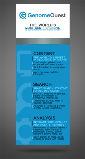 Graphic Design by James Sylvester for GenomeQuest, Inc. | Design: #1614094