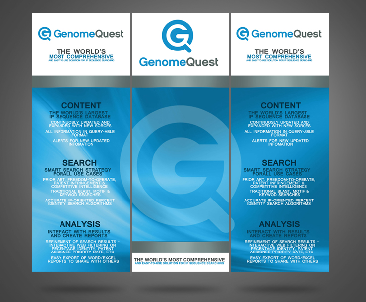 Diseño Gráfico por James Sylvester para GenomeQuest, Inc. | Diseño #1621683