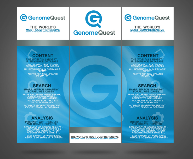 Graphic Design by James Sylvester for GenomeQuest, Inc. | Design #1621697