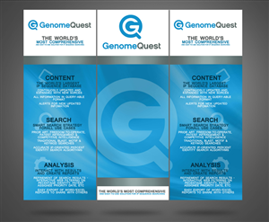 Graphic Design by James Sylvester for GenomeQuest, Inc. | Design: #1621697