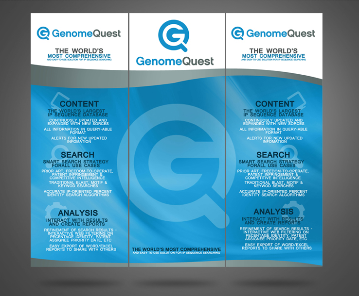 Graphic Design by James Sylvester for GenomeQuest, Inc. | Design #1621699
