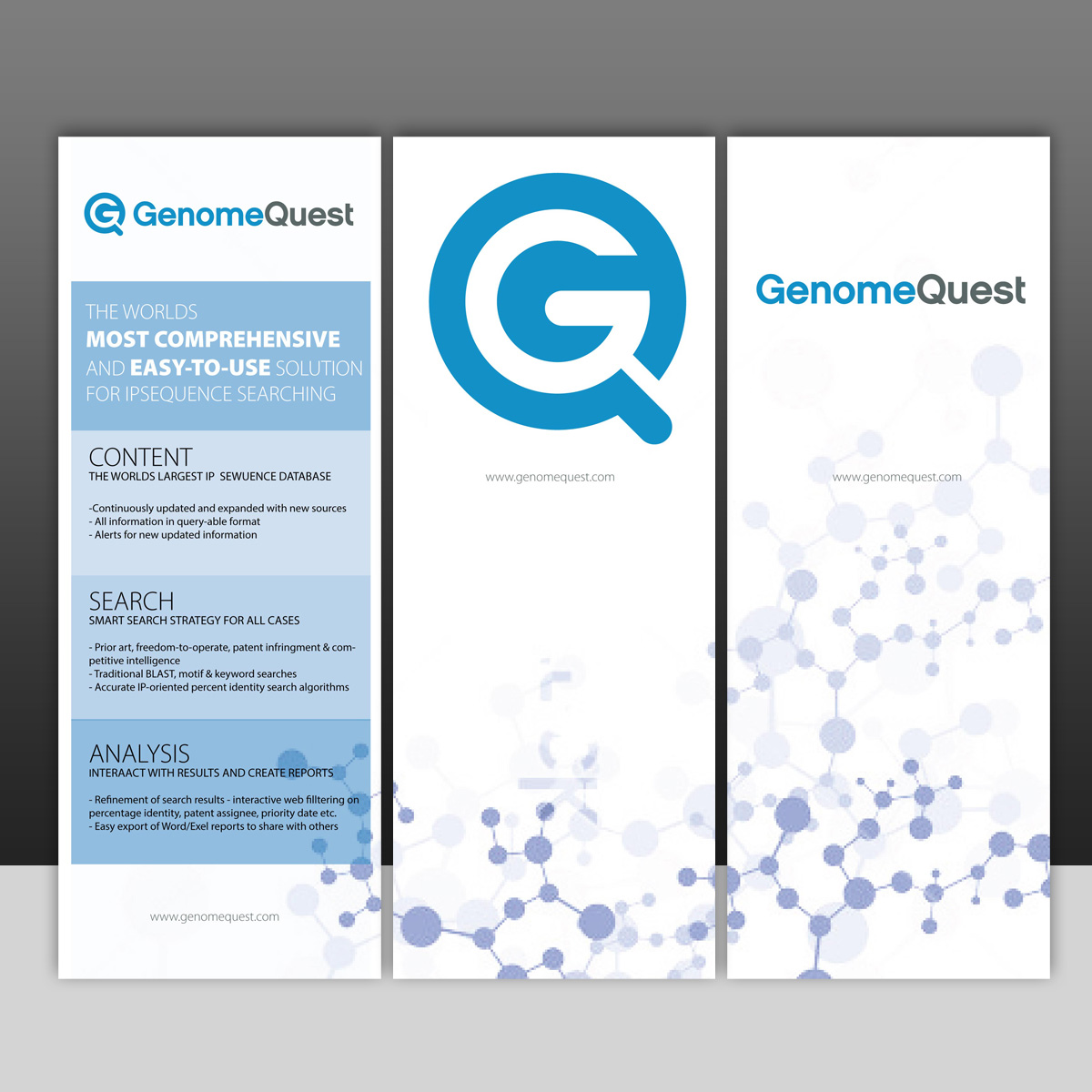 Diseño Gráfico por Svetlin Angelov para GenomeQuest, Inc. | Diseño #1598347