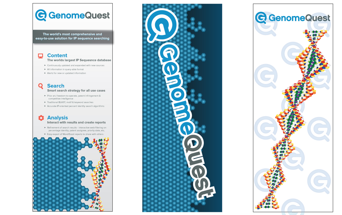 Graphic Design by Corinnedv for GenomeQuest, Inc. | Design #1614373