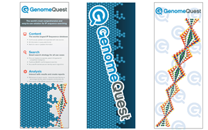 Graphic Design by Corinnedv for GenomeQuest, Inc. | Design #1614373