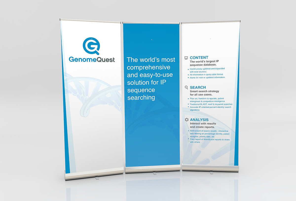 Graphic Design by RC Agency for GenomeQuest, Inc. | Design: #1626931