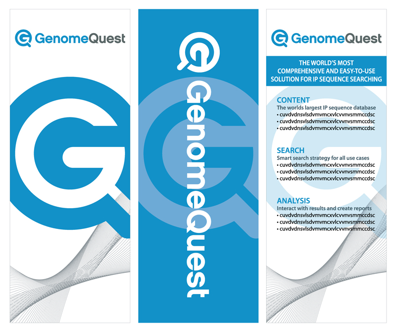 Graphic Design by ADEX for GenomeQuest, Inc. | Design #1597841
