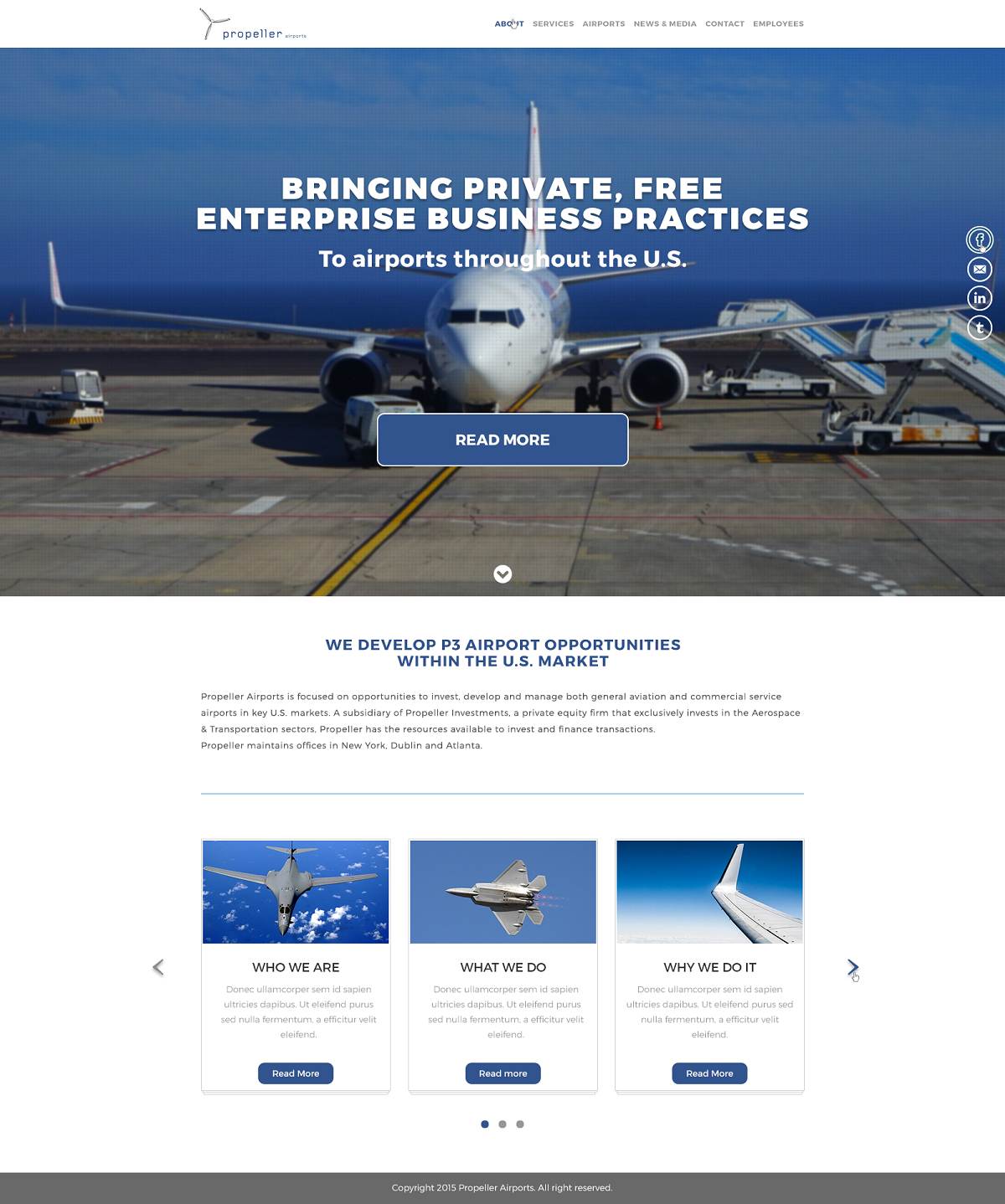 Web Design by Petru.Design for this project | Design #5886445
