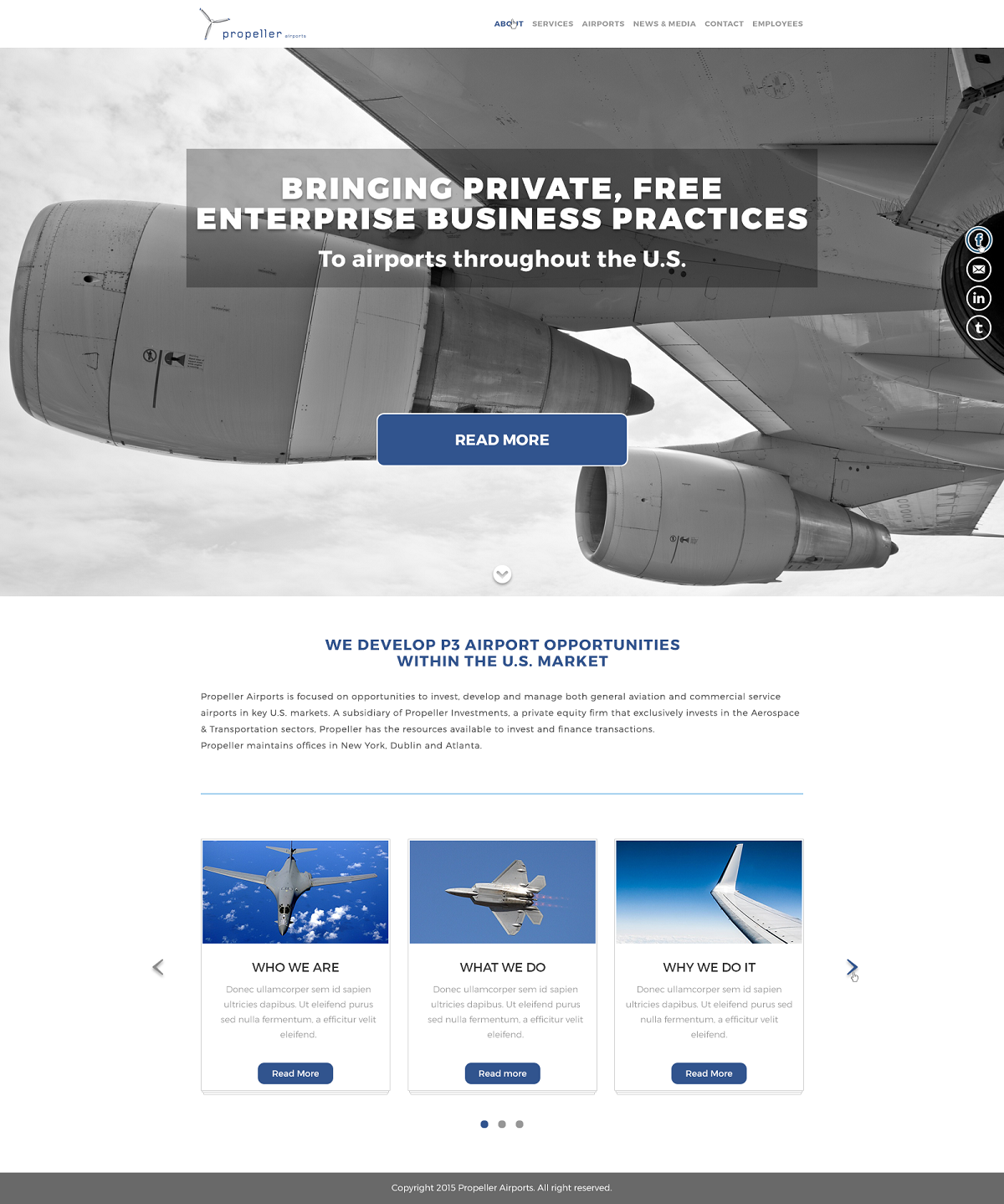 Web Design by Petru.Design for this project | Design #5886452