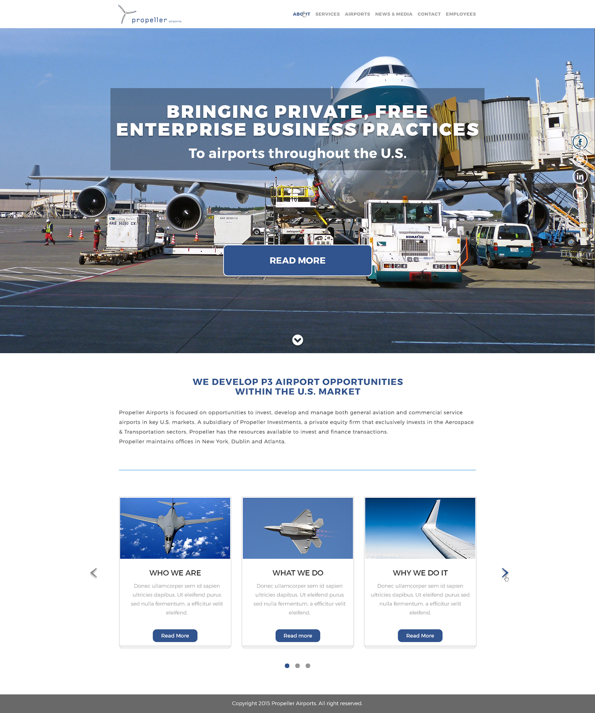 Web Design by Petru.Design for this project | Design #5886458