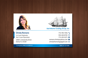 Professional and Elegant mortgage loan orginator business card | Business Card Design by Design'nteam