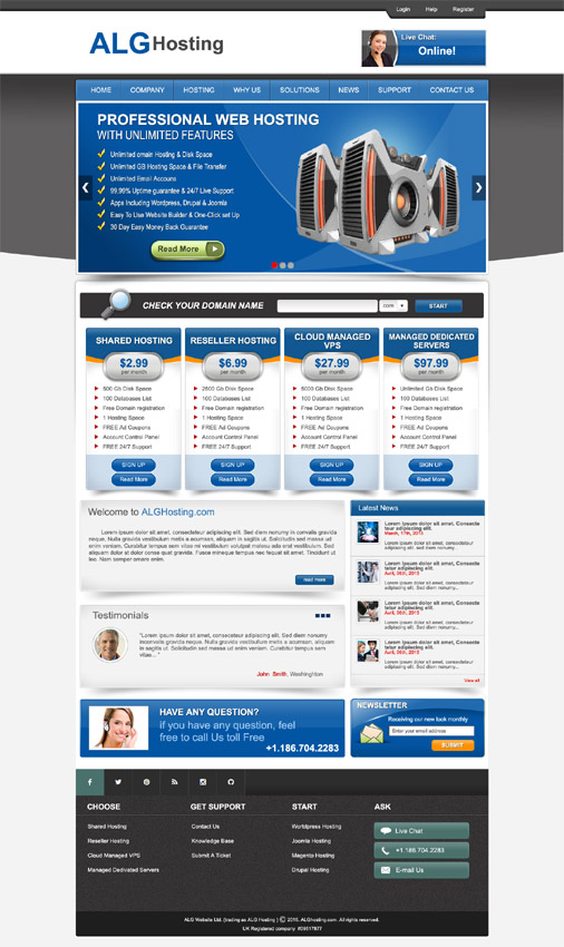 Web Design par DesignXyz pour ALG Websites LTD | Design #5863717