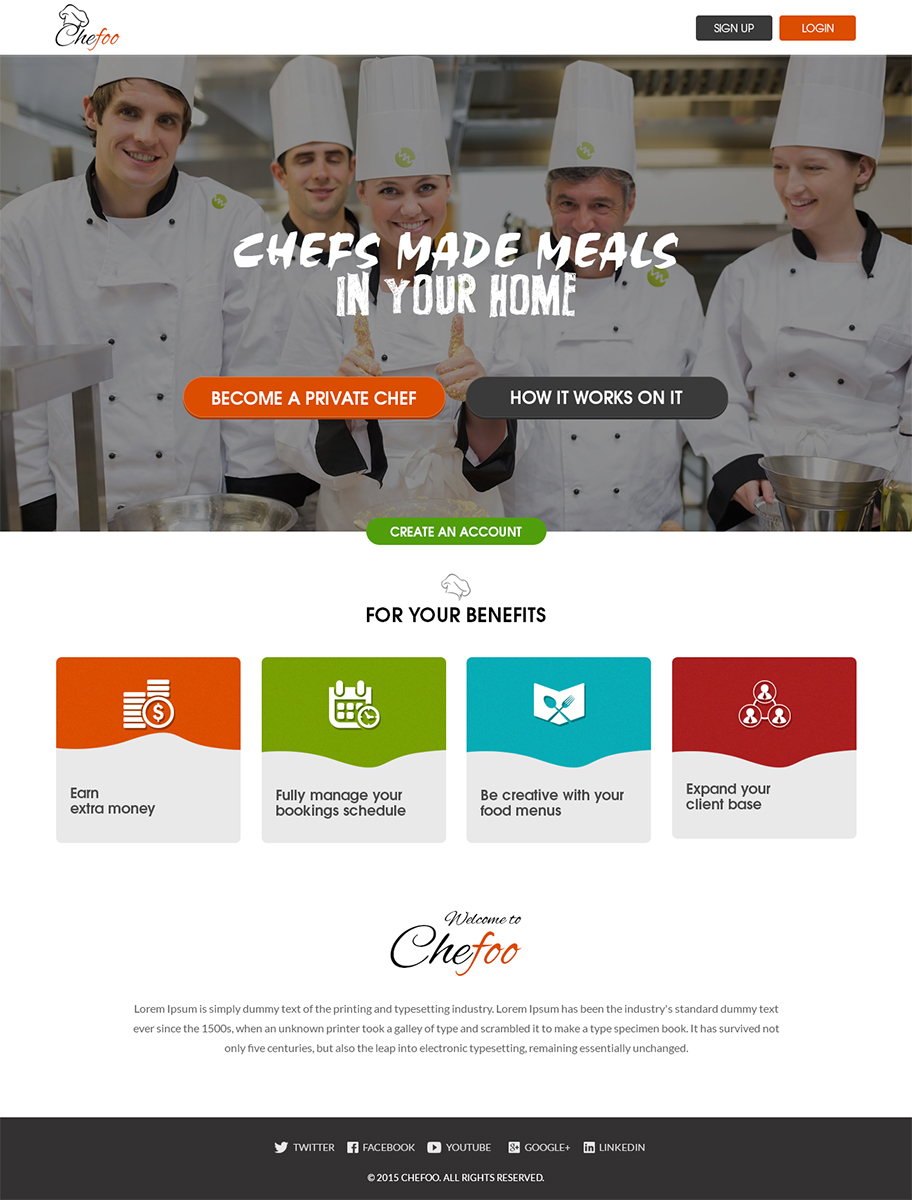 Diseño de Página de Aterrizaje por RupalTechno para este proyecto | Diseño #5889988