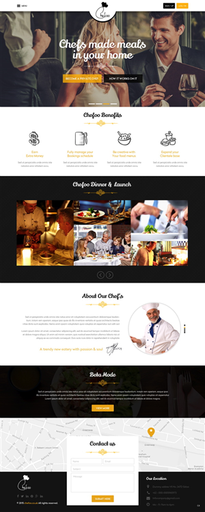 Diseño de Página de Aterrizaje por pb para este proyecto | Diseño: #5851129