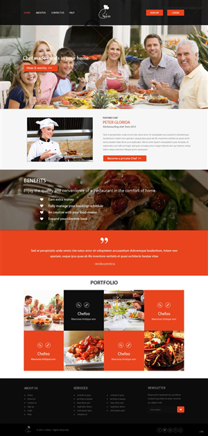 Landing Page Design by pb for this project | Design: #5851171