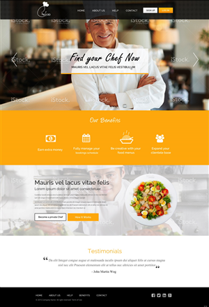 Landing Page Design by pb for this project | Design: #5851191