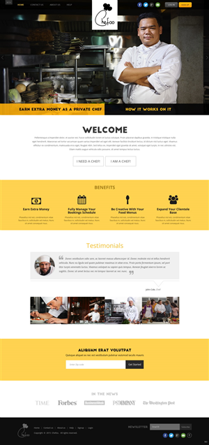 Landing Page Design by pb for this project | Design: #5851202