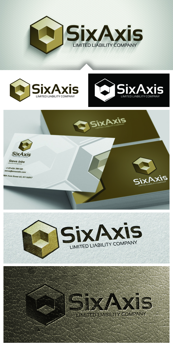 Logo Design by Creathrive for SixAxis LLC | Design #1607762