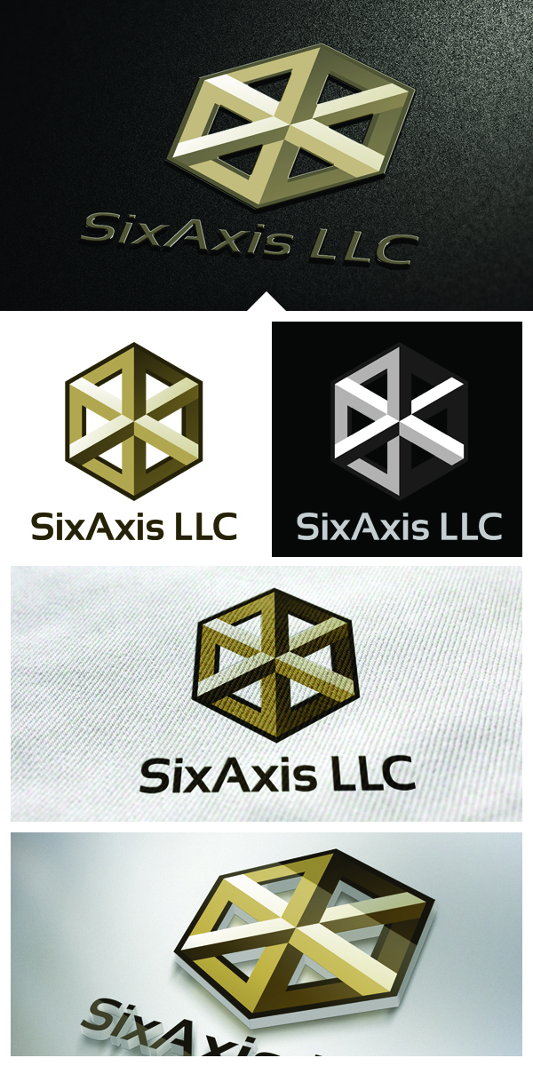 Logo Design by Creathrive for SixAxis LLC | Design #1607953