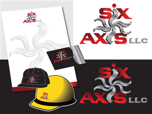 Logo Design by Soula Vetter for SixAxis LLC | Design: #1631383