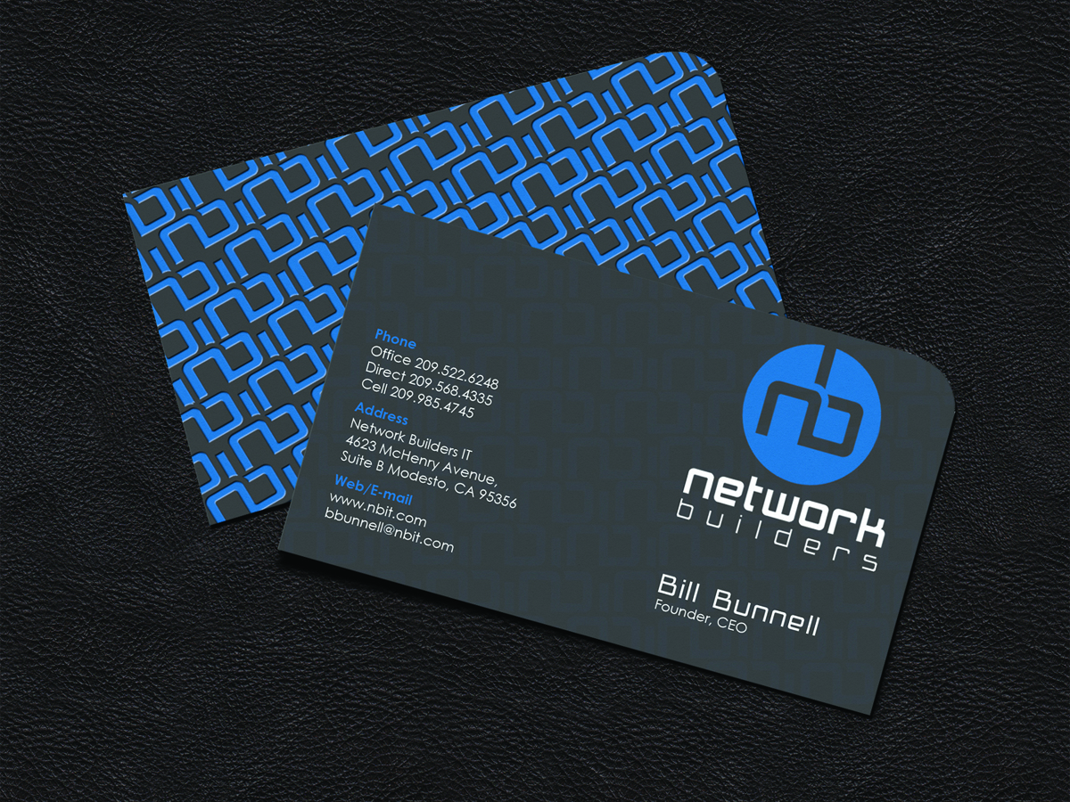 Business Card Design by Deziner  for Network Builders IT | Design #5872074