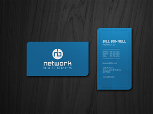 Business Card Design by HYPdesign for Network Builders IT | Design: #5838878