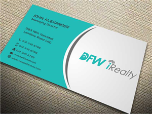 Business Card Design by szabist for Engvest Realty | Design: #5843195