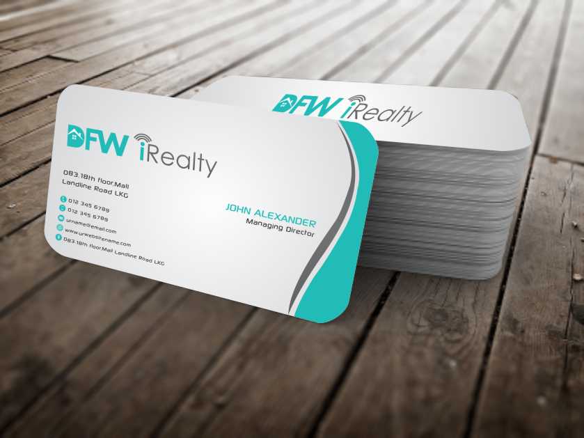 Business Card Design by szabist for Engvest Realty | Design #5843205