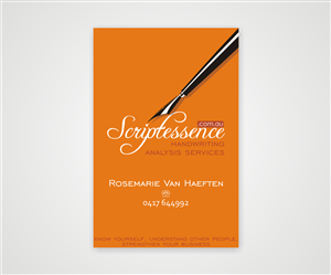 Business Card Design by Artissan for this project | Design: #5869783